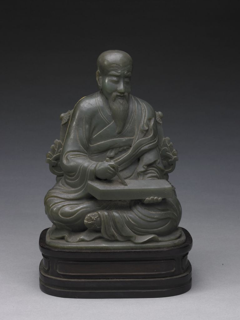 碧玉十八罗汉-租查巴纳塔嘠尊者之正面